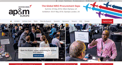 Desktop Screenshot of apmexpo.com