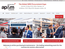 Tablet Screenshot of apmexpo.com